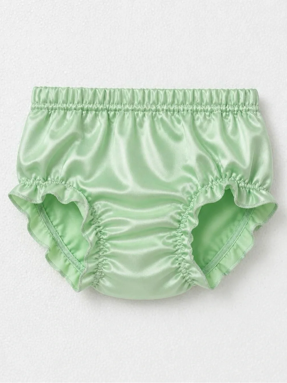 Nannette Baby Girl 0-3M Mint Green Rosette Tulle Dress Bloomers 2pc EUC
